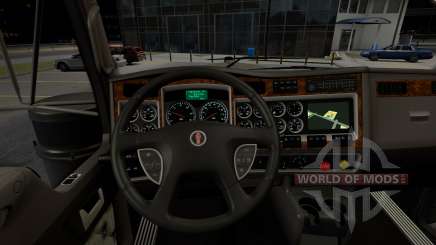 Instrument lighting color of sea water from KenW900 for American Truck Simulator