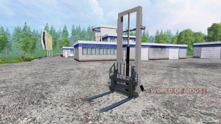 Mounted hydraulic lift for Farming Simulator 2015
