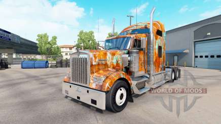 Skin Rust on the truck Kenworth W900 for American Truck Simulator