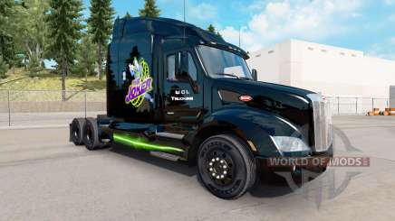 Joker skin for the truck Peterbilt for American Truck Simulator