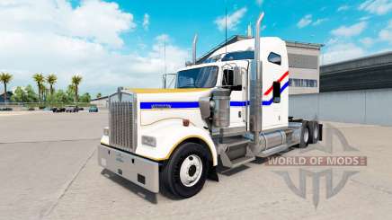 Skin Bicentennial v2.0 tractor truck Kenworth W900 for American Truck Simulator