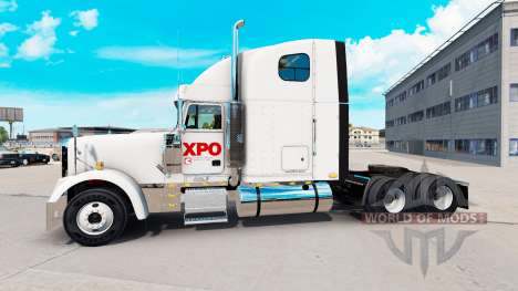 Skin XPO Logistics on the truck Freightliner Cla for American Truck Simulator