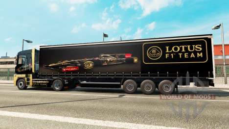 Skin Lotus F1 for semi for Euro Truck Simulator 2