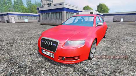 Audi A6 (C6) [feuerwehr] for Farming Simulator 2015