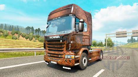 Ferrugem skin for Scania truck for Euro Truck Simulator 2