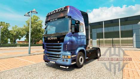 Mass Effect skin for Scania truck for Euro Truck Simulator 2