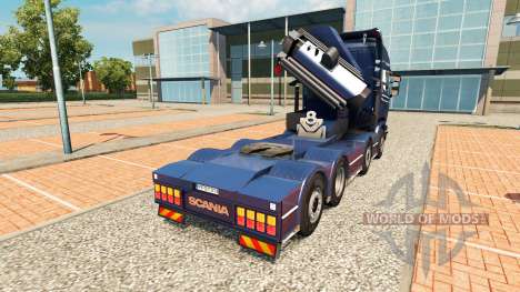 Chassis 8x4 Scania for Euro Truck Simulator 2