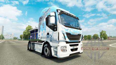 Skin Klanatrans v2.0 Iveco tractor for Euro Truck Simulator 2