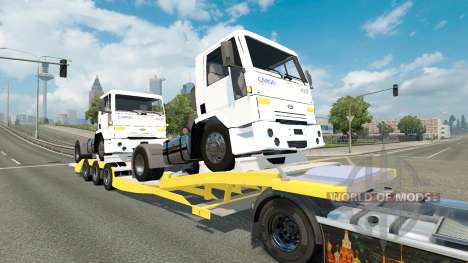 Low sweep with Ford Cargo trucks for Euro Truck Simulator 2