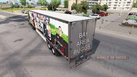 Skin Bay Area Buggs on the trailer for American Truck Simulator