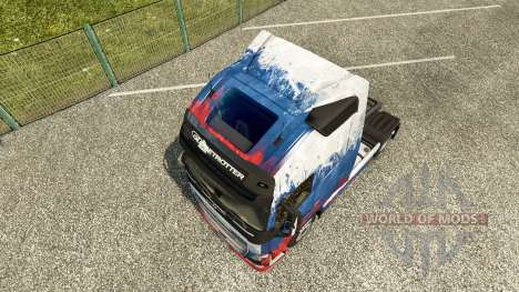 Russia skin for Volvo truck for Euro Truck Simulator 2