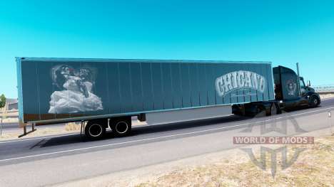 Chicano skin for the truck Peterbilt for American Truck Simulator