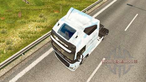 Gone skin for Volvo truck for Euro Truck Simulator 2