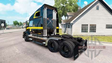 Skin on Groupe Robert truck Volvo VNL 670 for American Truck Simulator