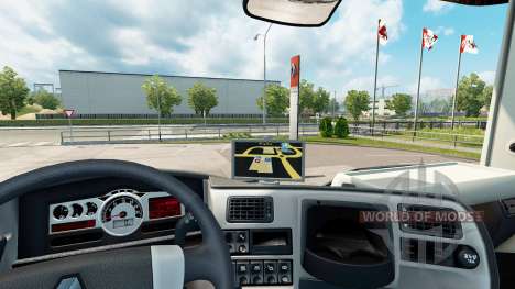 GPS Navigator for Renault for Euro Truck Simulator 2