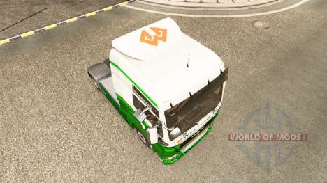 Skin Westdijk B. V. MAN. for Euro Truck Simulator 2