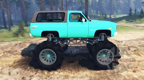 Ford Bronco 1984 for Spin Tires