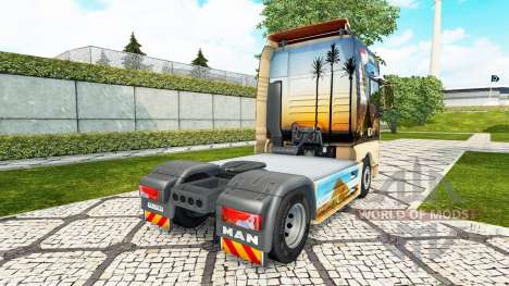 Egypt skin for MAN truck for Euro Truck Simulator 2