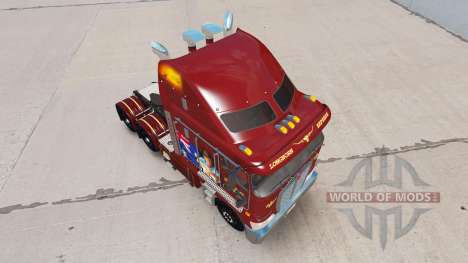 Skin RM Williams on tractor Kenworth K200 for American Truck Simulator
