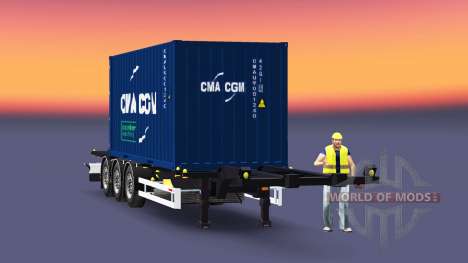 Semi-container Sommer for Euro Truck Simulator 2