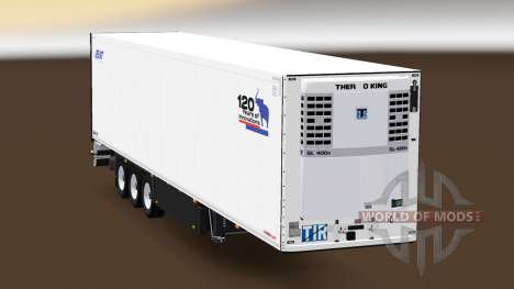 Semitrailer refrigerator Schmitz Cargobull for Euro Truck Simulator 2