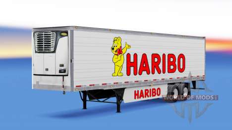 Skin Haribo on the trailer for American Truck Simulator
