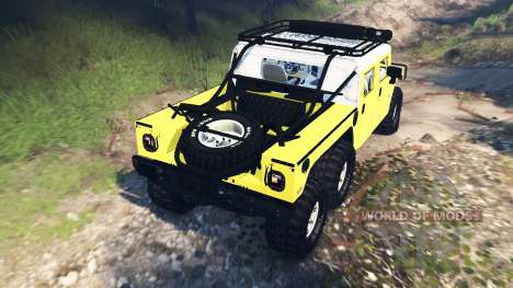 Hummer H1 6x6 Raptor v3.0 for Spin Tires
