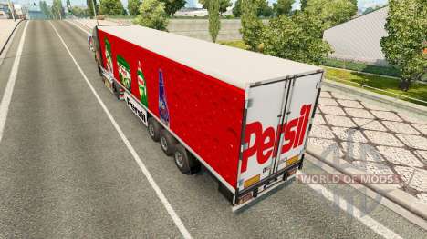 Skin Persil on the trailer for Euro Truck Simulator 2