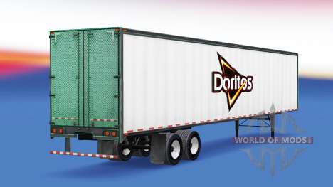 Skin of Doritos on the trailer for American Truck Simulator