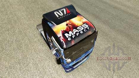 Skin Mass Effect for tractor MAN for Euro Truck Simulator 2