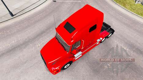 BR Williams skin for Volvo truck VNL 670 for American Truck Simulator