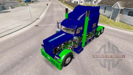 Skin Wild Child on the truck Peterbilt 389 for American Truck Simulator