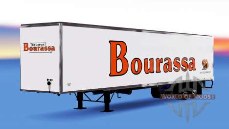 All-metal semi-Bourassa for American Truck Simulator