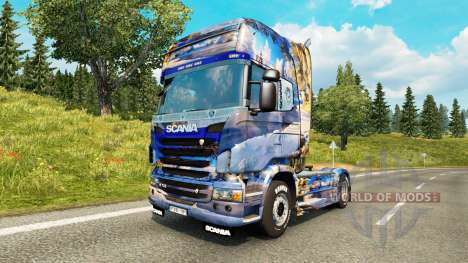Winter skin for Scania truck for Euro Truck Simulator 2