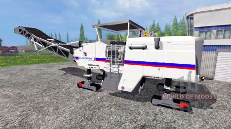 Crawler self-propelled road milling machine Wirt for Farming Simulator 2015