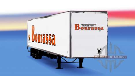 All-metal semi-Bourassa for American Truck Simulator