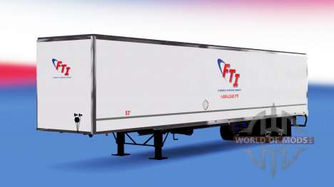 All-metal semi-FTI for American Truck Simulator