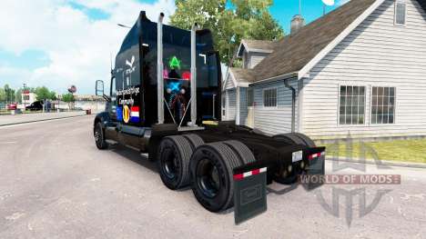 Up2Gaming skin for the truck Peterbilt for American Truck Simulator