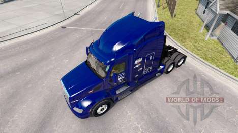 The Uncle D Logistics skin for the truck Peterbi for American Truck Simulator