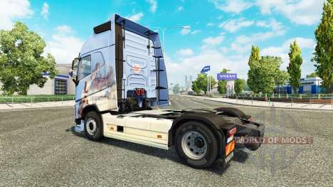 Dreams skin for Volvo truck for Euro Truck Simulator 2