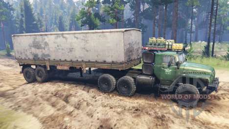Ural-4320 [tractor] for Spin Tires