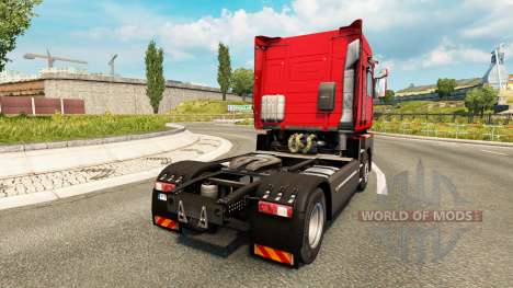 Heavy transport skin for Renault truck for Euro Truck Simulator 2
