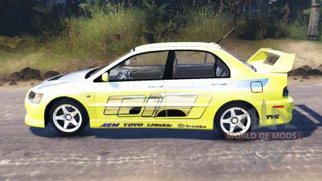 Mitsubishi Lancer Evolution IX [Форсаж 2] for Spin Tires