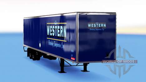 All-metal semi-Western for American Truck Simulator