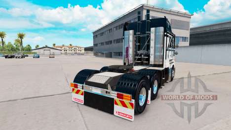 Skin Ace Of Spades on tractor Kenworth K200 for American Truck Simulator