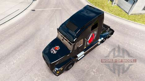 Venom Energy skin for Volvo truck VNL 670 for American Truck Simulator