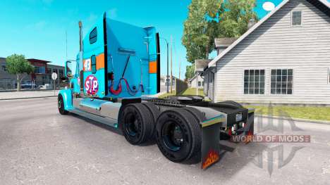 Skin Petty 43 tractor Freightliner Coronado for American Truck Simulator