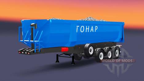 A semi-truck Tonar for Euro Truck Simulator 2