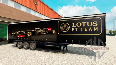 Skin Lotus F1 for semi for Euro Truck Simulator 2