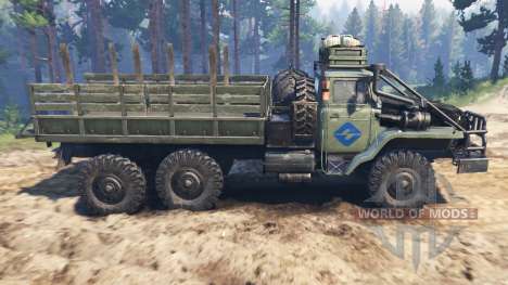 Ural-4320-30 [barbarian] for Spin Tires